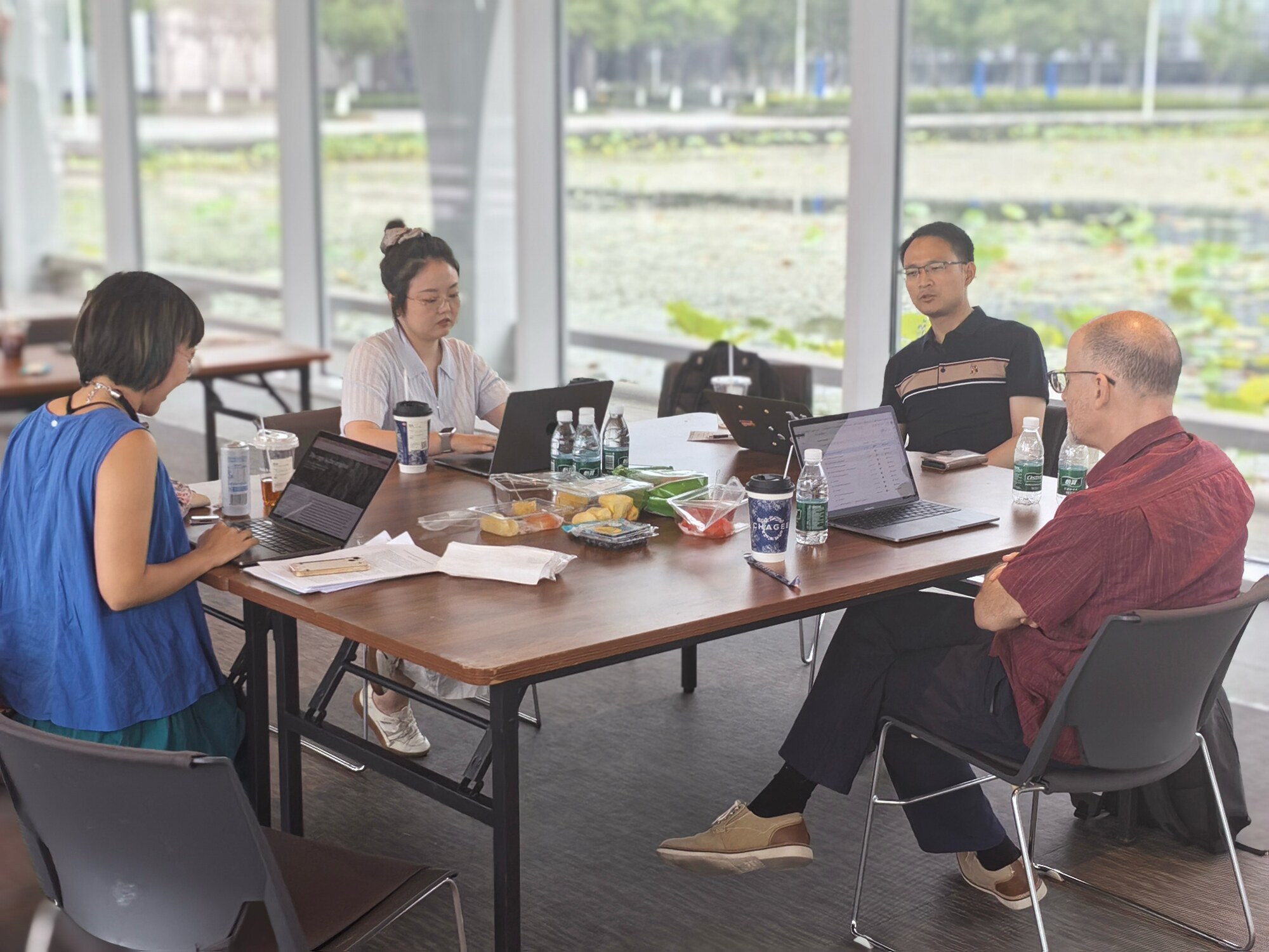 The closed-door works-in-progress session